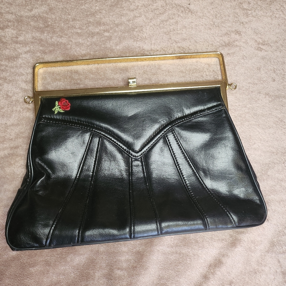 VINTAGE LEATHER HANDBAG
